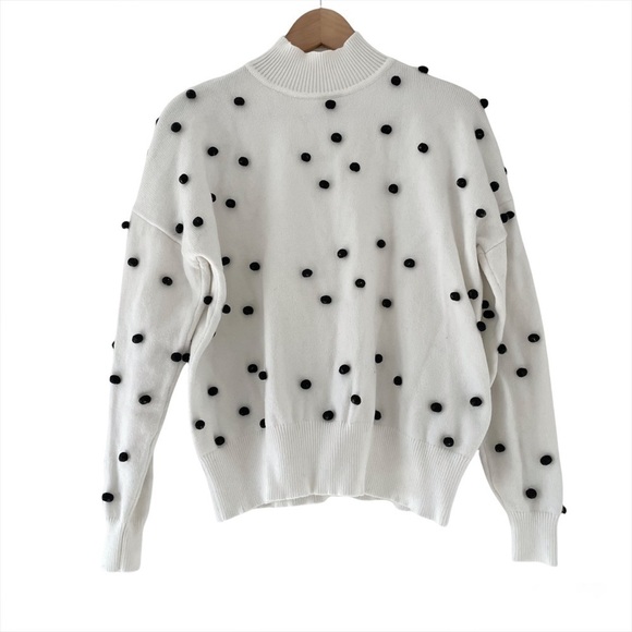 LPA Teza Sweater in Cream Polka Dot - Picture 5 of 12